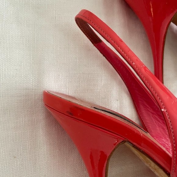 Miu Miu Coral Heel Sandals - Picture 7 of 9